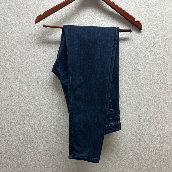 Women's Dark Blue Jeans - Picture 3 of 5